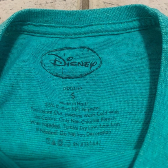 💙 Disney Peter Pan "I'm So Fly I Never Land" Teal T-Shirt S - Picture 6 of 6